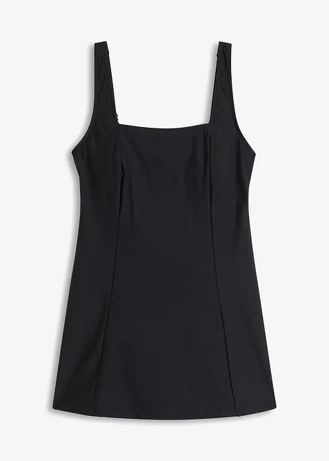 Stahovací koupací šaty s mírným tvarovacím efektem, bonprix