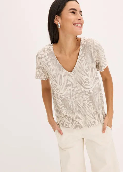 Tričko s gumou v pase, bonprix