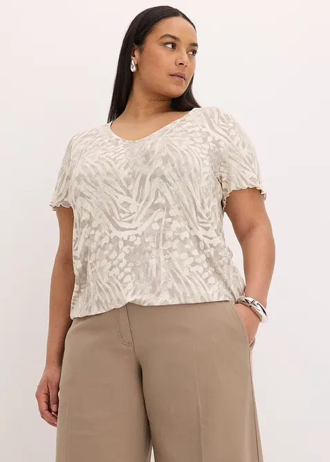 Tričko s gumou v pase, bonprix