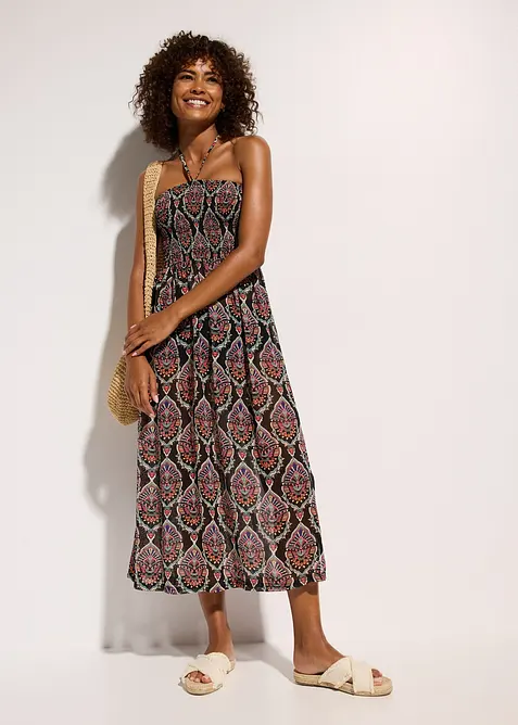 Šifonové plážové šaty, bonprix