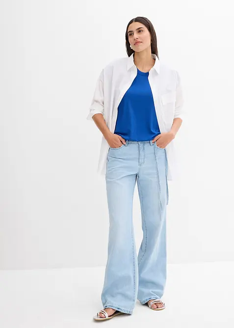 Tričko ze splývavé viskózové směsi, bonprix