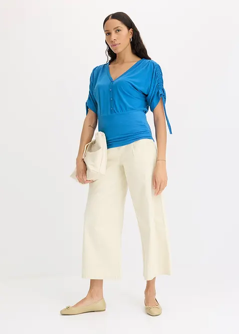 Triko s knoflíkovou lištou, bonprix