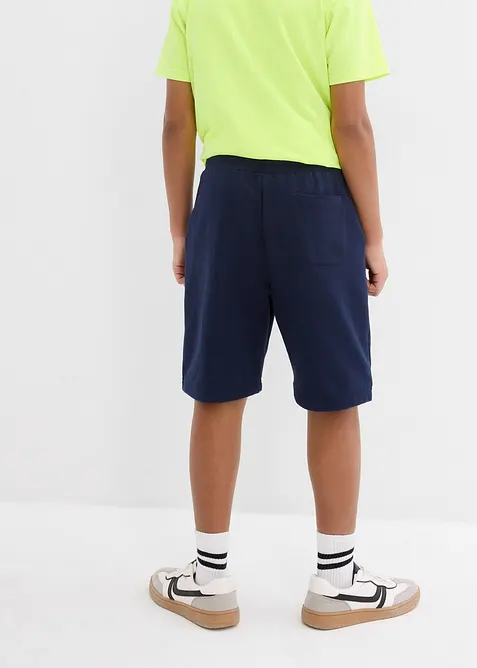 Teplákové bermudy z čisté organické bavlny, bonprix