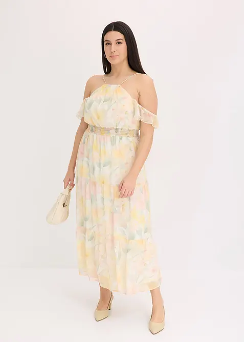 Dlouhé šaty s potiskem, bonprix