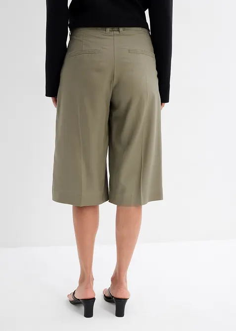 Bermudy ze splývavého lyocellu, bonprix