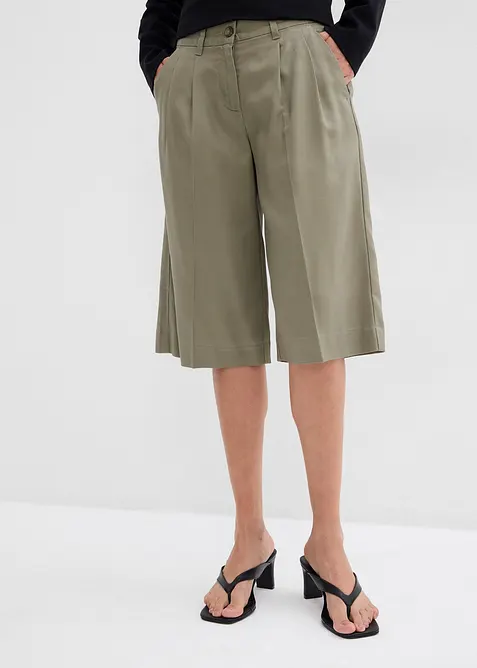 Bermudy ze splývavého lyocellu, bonprix