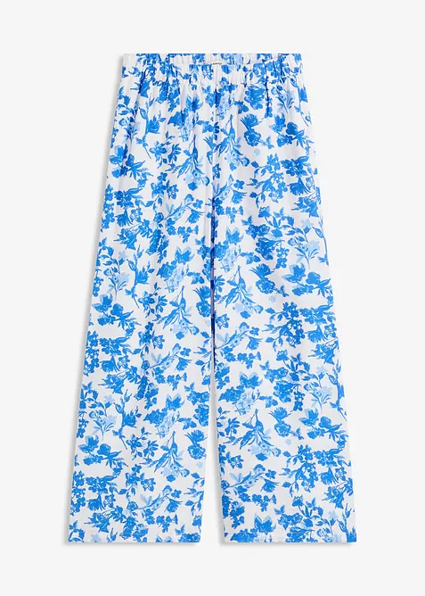 Kalhotová sukně ze splývavé viskózové směsi, bonprix