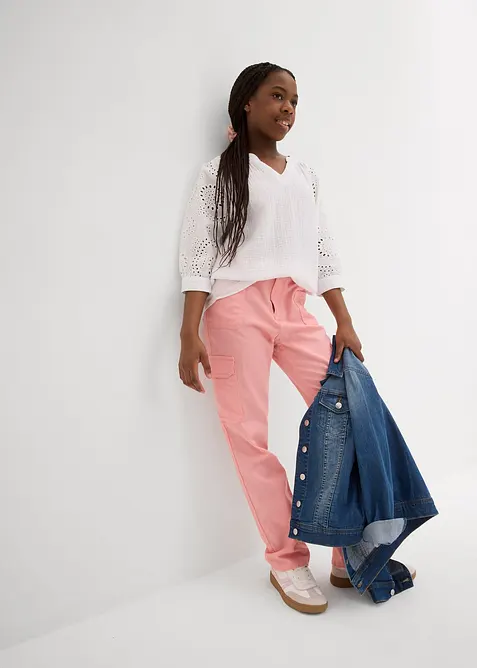 Tuniková halenka ze vzdušného mušelínu, bonprix