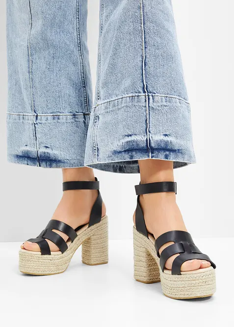 Sandály na platformě, bonprix