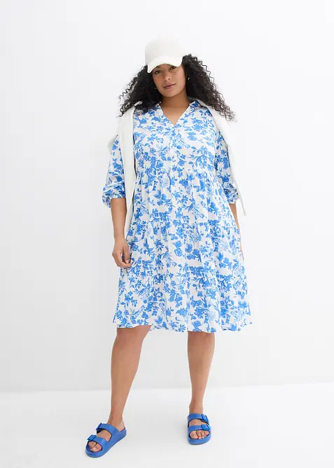 &Scaron;aty s l&iacute;mečkem Henley, ze spl&yacute;vav&eacute; visk&oacute;zy, bonprix