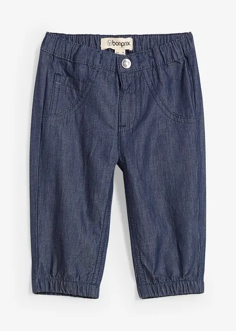 Džíny bez zapínání, z čisté organické bavlny, bonprix