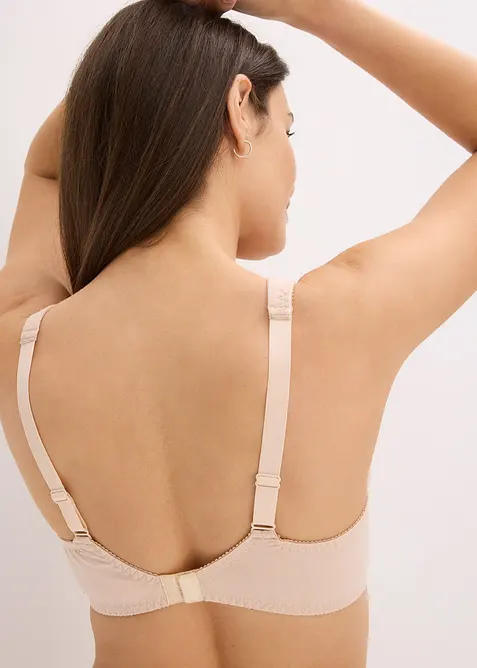 Vyztužen&aacute; podprsenka s kosticemi a bavlnou, bonprix