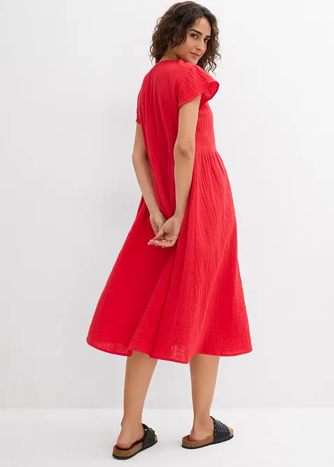 Šaty z měkkého mušelínu, bonprix