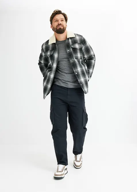 Tričko s dlouh&yacute;m ruk&aacute;vem (3 ks v balen&iacute;), bonprix