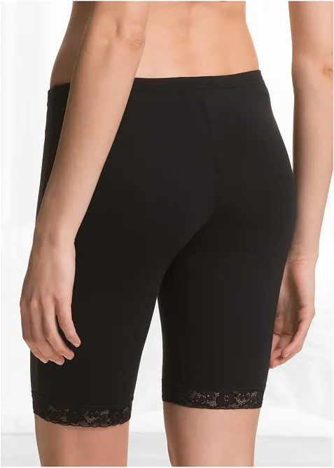 Dlouhé spodní kalhotky z měkkého materiálu  ve výhodném balení, bonprix