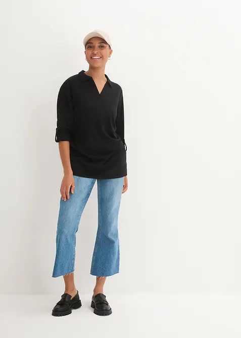 Dlouhé polo triko z Punto di Roma, bonprix