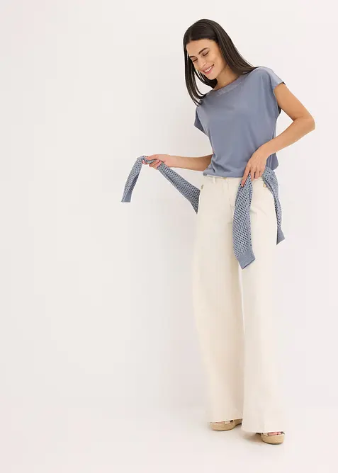 Triko se sat&eacute;nov&yacute;m sedlem, bonprix