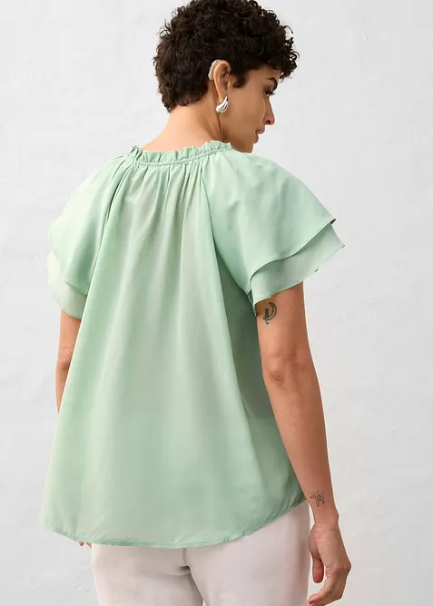 Tunika s podílem hedvábí, bonprix