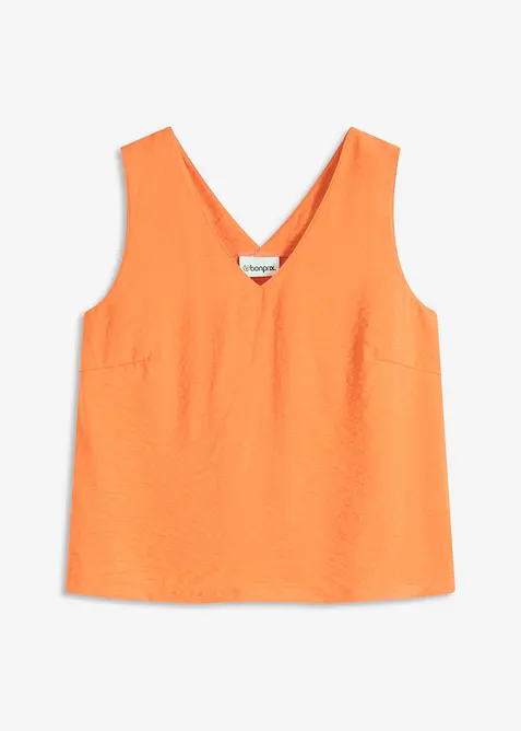 Halenkový top z měkké viskózové směsi, bonprix