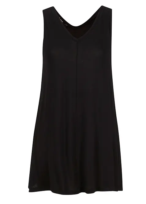 Dlouhý top z viskózové směsi, bonprix