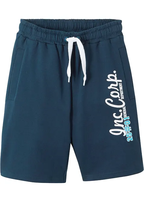 Teplákové bermudy z čisté organické bavlny, bonprix