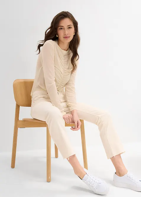 Tenisky na platformě, z bavlněného plátna, bonprix