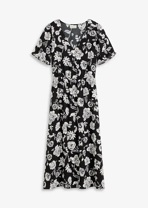 Midi šaty s potiskem, bonprix