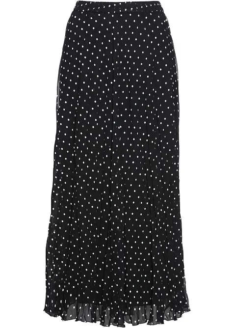 Šifónová sukně se zmačkanou úpravou, bonprix