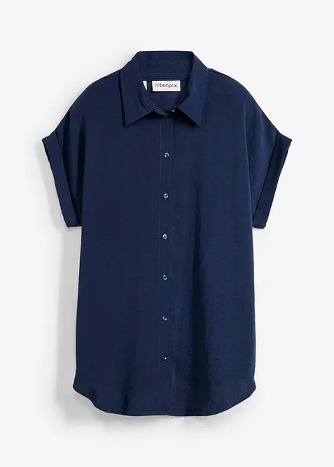 Halenka s recyklovaným polyesterem, krátký rukáv, bonprix