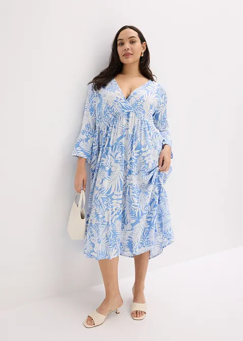 Tunikov&eacute; &scaron;aty ze spl&yacute;vav&eacute; visk&oacute;zy, bonprix