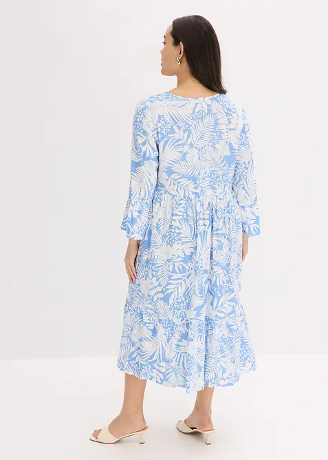 Tunikov&eacute; &scaron;aty ze spl&yacute;vav&eacute; visk&oacute;zy, bonprix