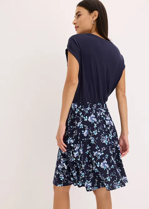 Žerzejové šaty z viskózové směsi, bonprix