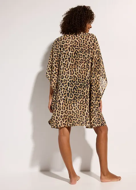 Šifonová plážová tunika, bonprix