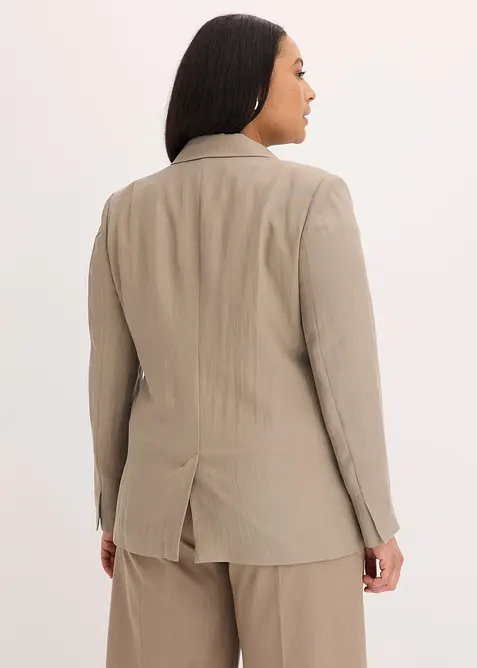 Blejzr se zmačkan&yacute;m vzhledem, s lyocellem, bonprix