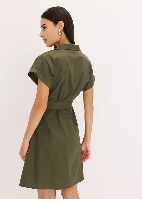 Halenkové šaty z čisté bavlny, bonprix