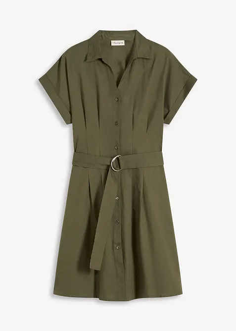 Halenkové šaty z čisté bavlny, bonprix