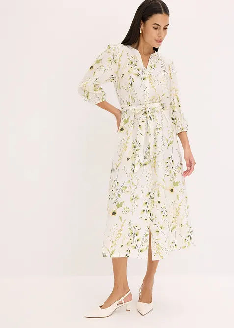 Halenkové šaty s potiskem, bonprix