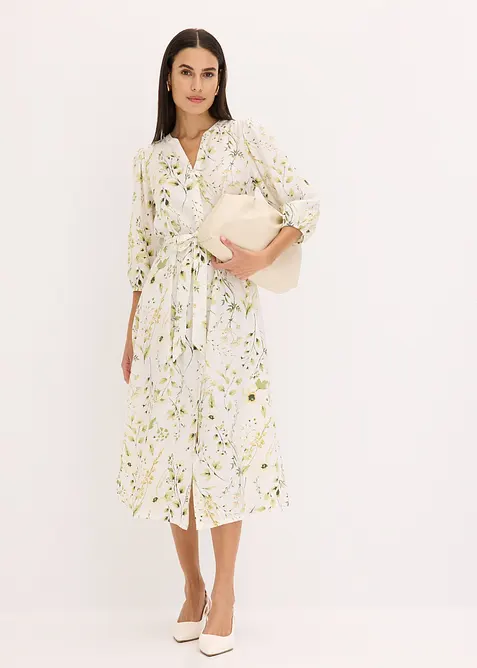 Halenkové šaty s potiskem, bonprix