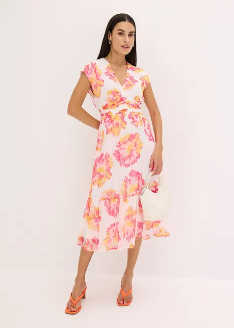 Midi šaty s potiskem, bonprix