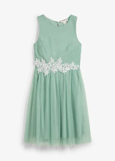 Midišaty s krajkovou aplikací, bonprix