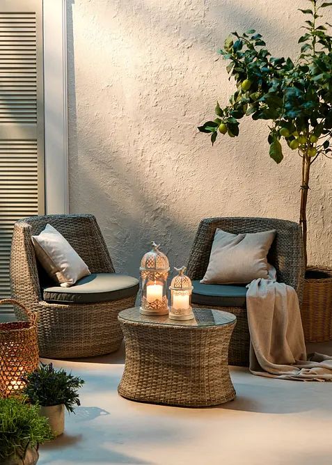 Zahradn&iacute; lucerna se sklem (2 ks v balen&iacute;), bonprix