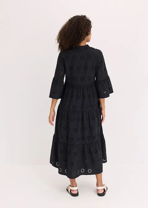 Maxi šaty z čisté bavlny, bonprix