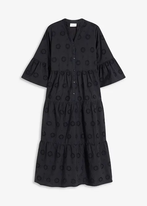 Maxi šaty z čisté bavlny, bonprix