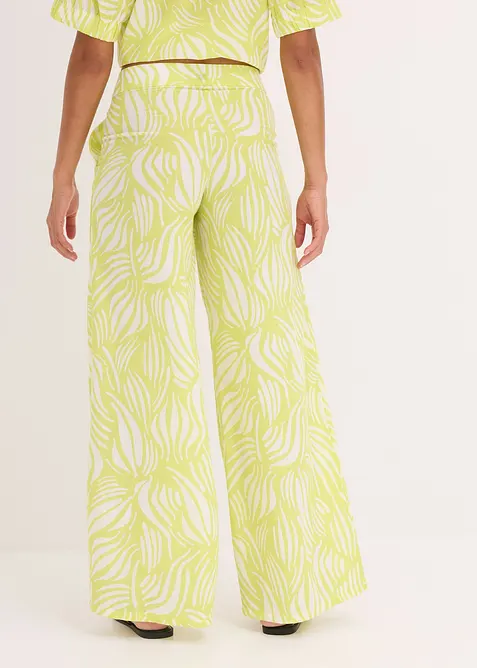 Palazzo kalhoty s pohodlnou pasovkou, bonprix