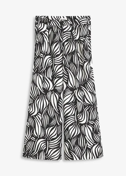 Palazzo kalhoty s pohodlnou pasovkou, bonprix