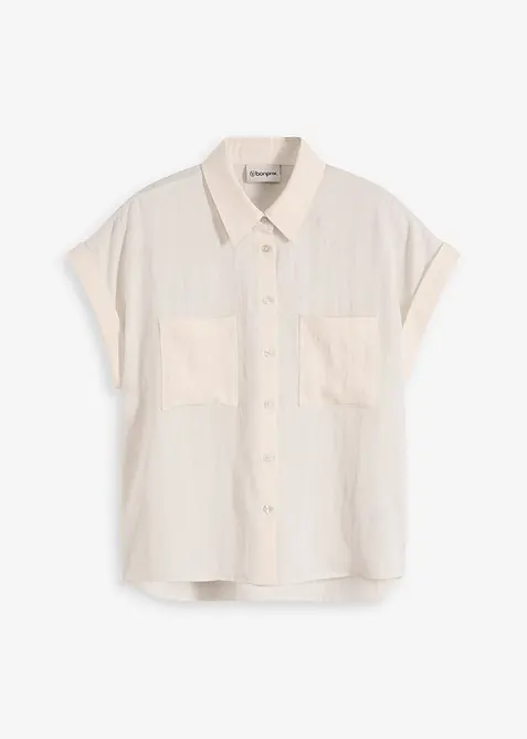 Ko&scaron;ilov&aacute; halenka ze spl&yacute;vav&eacute; směsi s lyocellem, bonprix