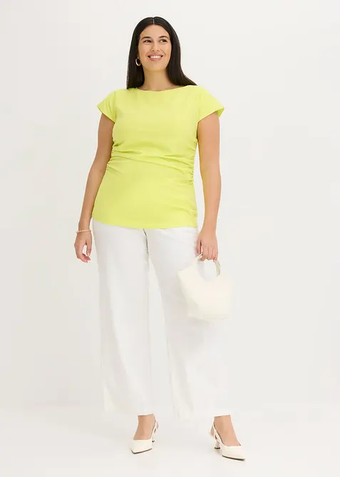 Tričko z bavlny s podílem streče, bonprix