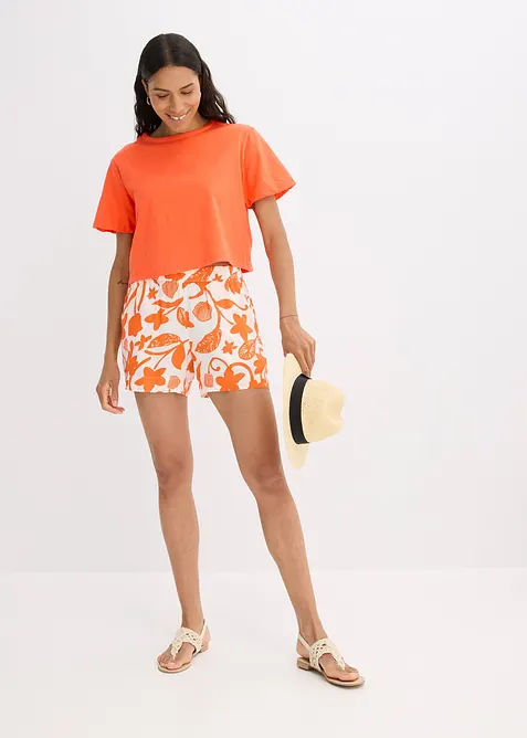 Oversize tričko z čisté organické bavlny, bonprix