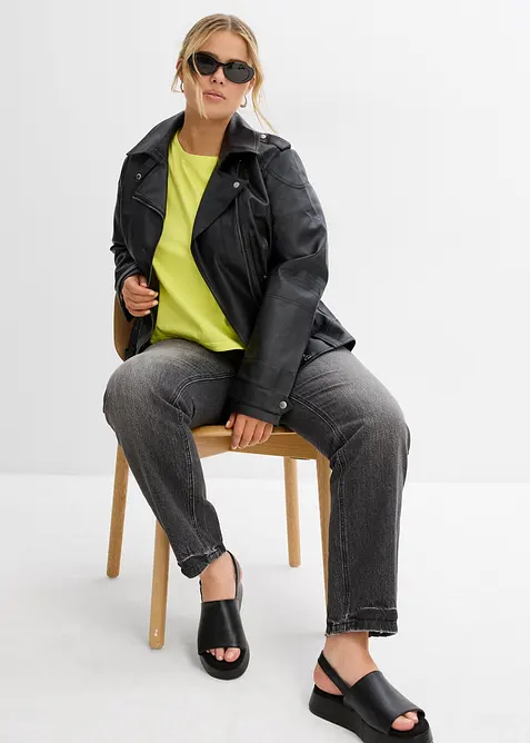 Oversize tričko z čisté organické bavlny, bonprix