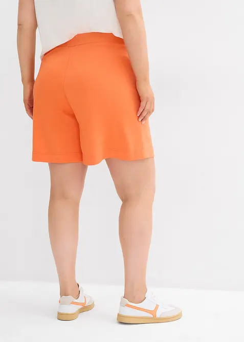 Šortky bez zapínání, z pohodlného materiálu Punto di Roma, bonprix